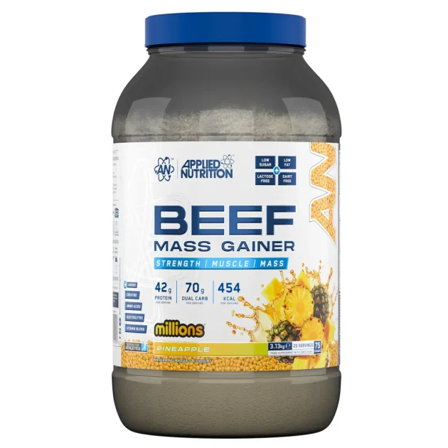 Beef Mass Gainer – زيادة وزن وبناء عضلات بقوة البروتين البقري